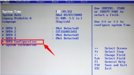 AMI BIOS中设置Compatible和Enhanced的转换