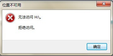 U盘拒绝访问
