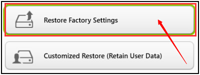 宏基Aspire笔记本还原出厂设置