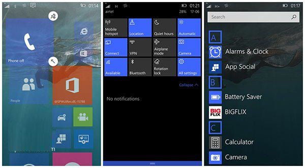 win10 mobile 10136更新了哪些内容?