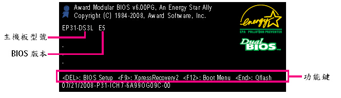 技嘉EP31主板台式机U盘装系统