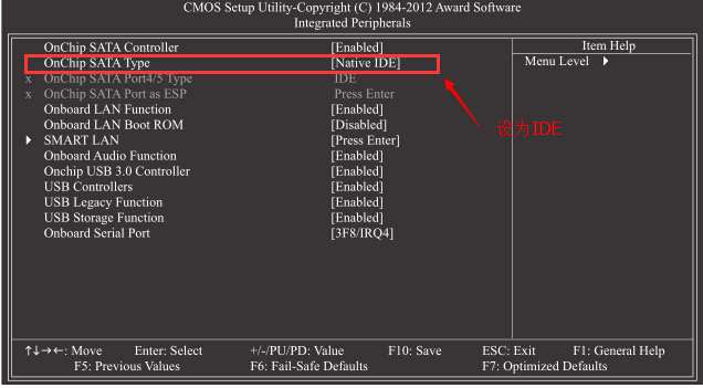 技嘉A75主板U盘装系统