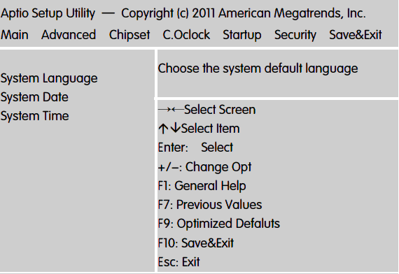 七彩虹C.A55AK固态主板U盘装系统