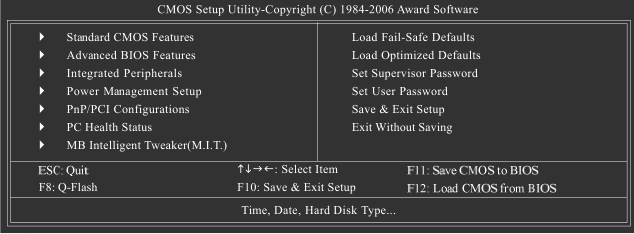 技嘉GA-965P-S3型主板U盘装系统
