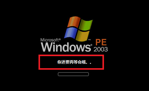 将PE启动过程设为全中文