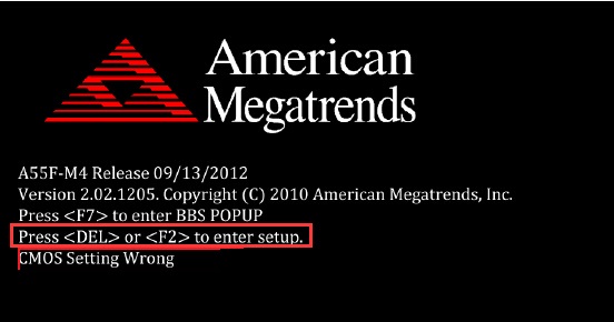 精英A55F主板U盘装系统