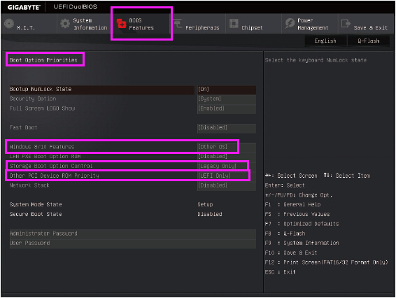 技嘉GA-B150主板U盘装系统