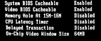 Memory Hole at 15M-16M怎么设置?