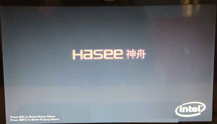 神舟优雅笔记本盘启动教程