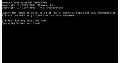 Operating System not found怎么办?