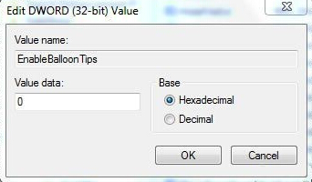 如何取消鼠标指向提示