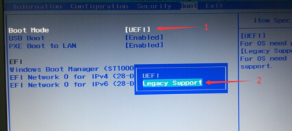 UEFI与Legacy