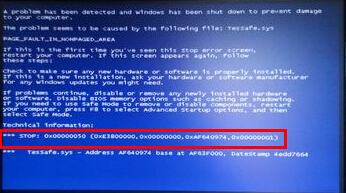 0x00000050蓝屏等解决办法