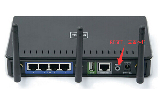 重置路由器密码（恢复出厂设置）