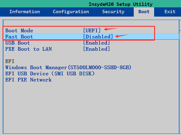 Lenovo小新V3000 U盘启动设置