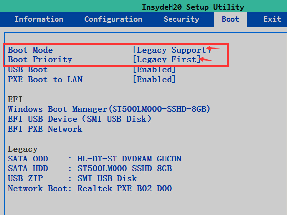 Lenovo小新V3000 U盘启动设置
