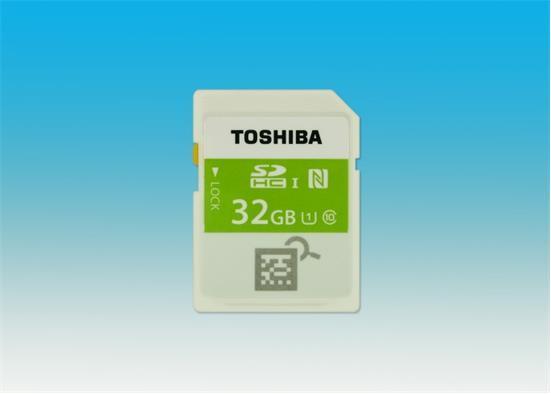 东芝推出NFC功能SDHC储存卡 可连接手机浏览