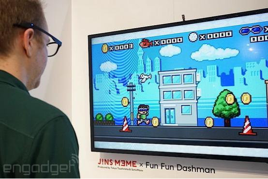 多功能智能眼镜:可监测运动/追踪眼球玩游戏