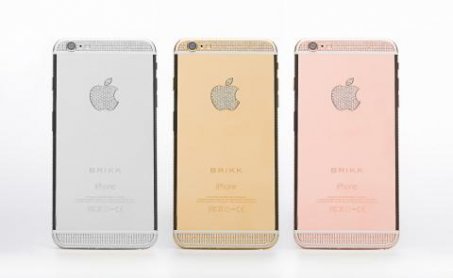 镶钻石版iPhone 6上市：起步价26万元人民币