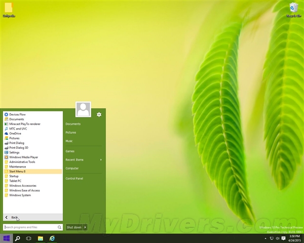 Win10可以用<a href='http://www.tudoupe.com/xt/' target='_blank'><u><a href='http://www.tudoupe.com/xt/' target='_blank'><u>Win7</u></a></u></a>的开始菜单了！太欢乐