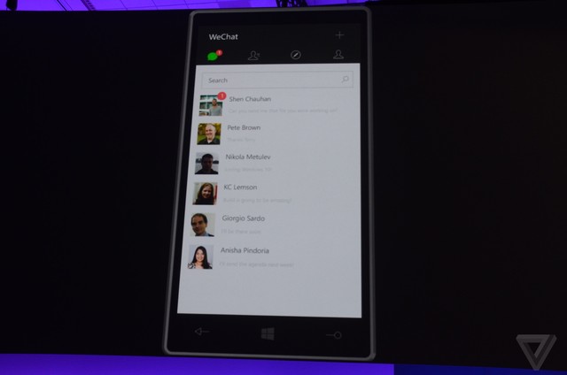 微软Build Win10细节以整合为主题