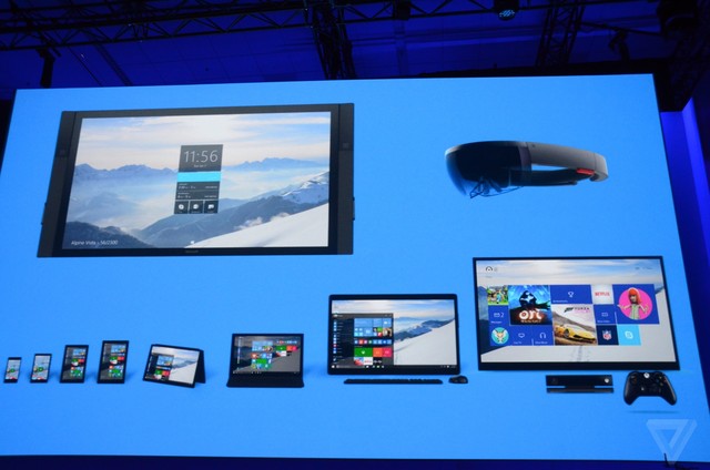 微软Build Win10细节以整合为主题