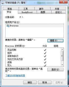 [U盘技巧]利用权限给U盘加密