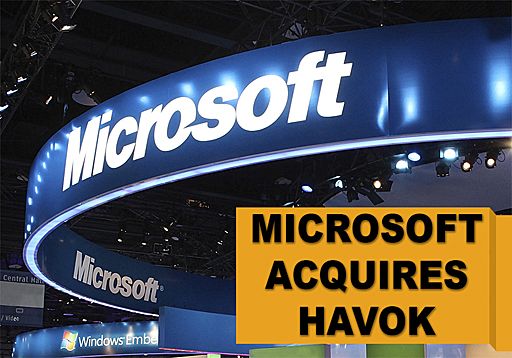 微软买下游戏引擎巨头 Havok