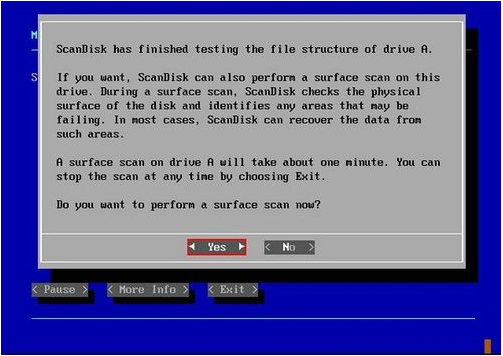 土豆PE下用SCANDDIAK扫描修复硬盘