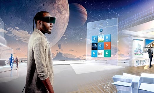 [新闻资讯]微软开发新产品VR+AR=MR