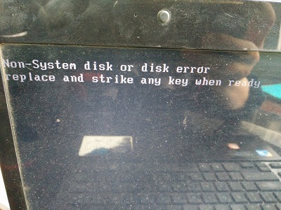 激活分区解决non-system disk or disk error