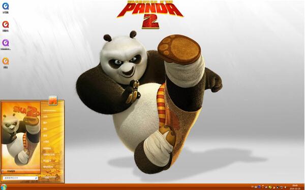 功夫熊猫阿宝动漫主题下载