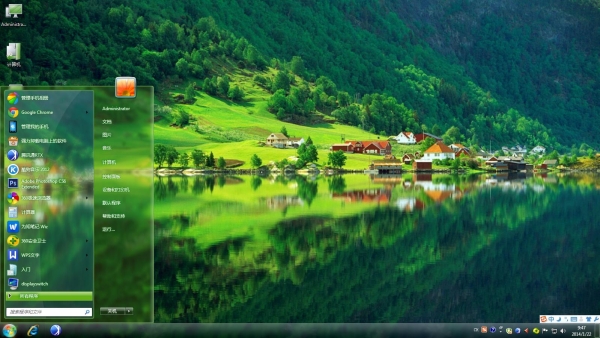 湖光掠影风景主题下载