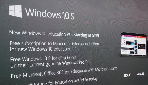Win10 S与Win10专业版/家庭版有何区别?一张图告诉你