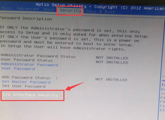 进入bios,bios关闭网卡