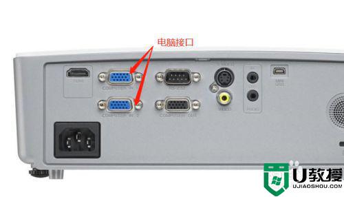 怎么连接投影仪和电脑_投影仪如何连接电脑