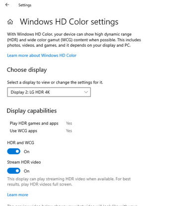 Win10如何开启HDR？Win10系统开启HDR的操作方法