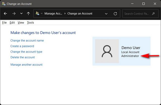 我怎么能换Windows 11专业的管理员?