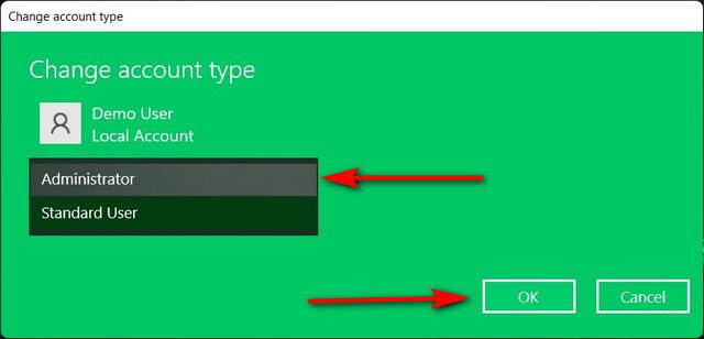 我怎么能换Windows 11专业的管理员?