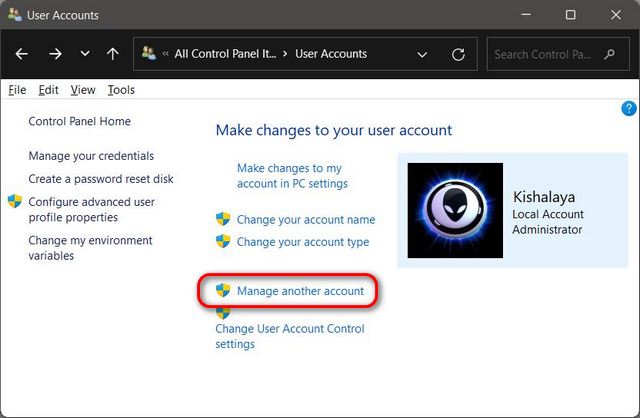 我怎么能换Windows 11专业的管理员?