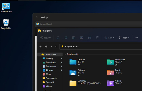 Win11改进了UI?新版Win11UI会是什么样子呢?