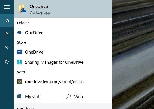 Win10设置OneDrive软件同步文件的方法