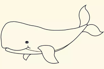 庞大的鲸鱼
