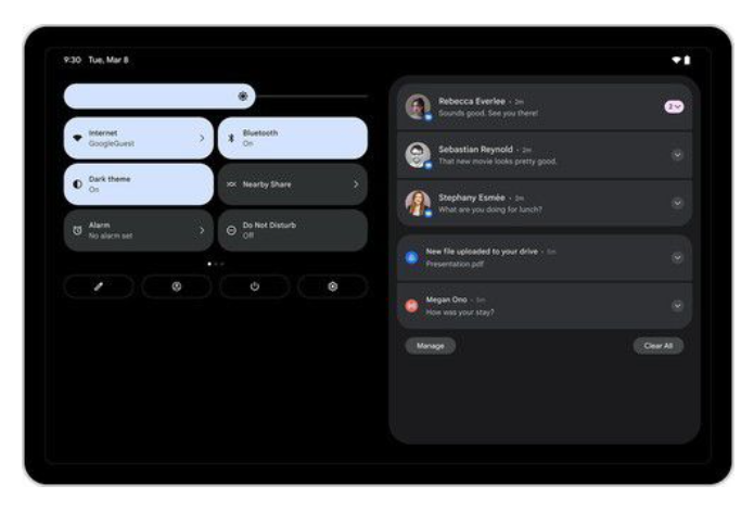 针对平板折叠屏手机：Google 发布 Android 12L 操作系统