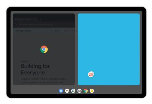 针对平板折叠屏手机：Google 发布 Android 12L 操作系统