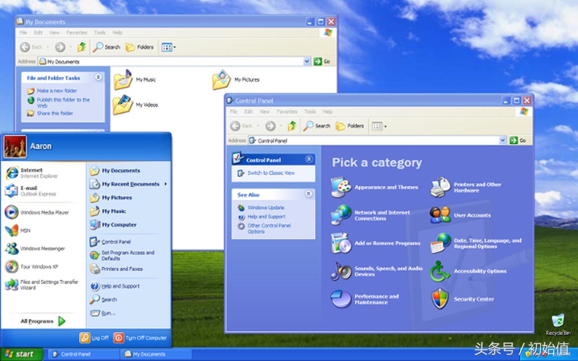 微软 WINDOWS UI Evolution: Vista 是最前瞻的一代, 而XP是最有吸引力的一代。