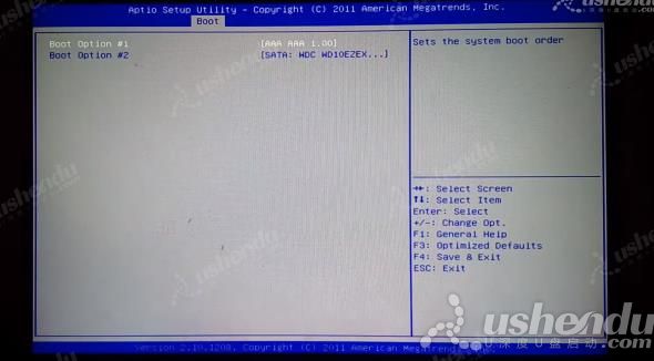 bios设置u盘启动