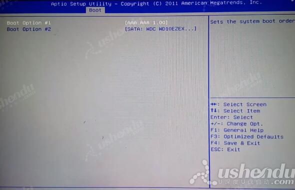 bios设置u盘启动