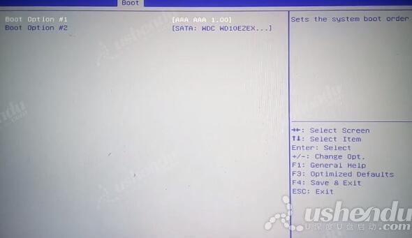 bios设置u盘启动