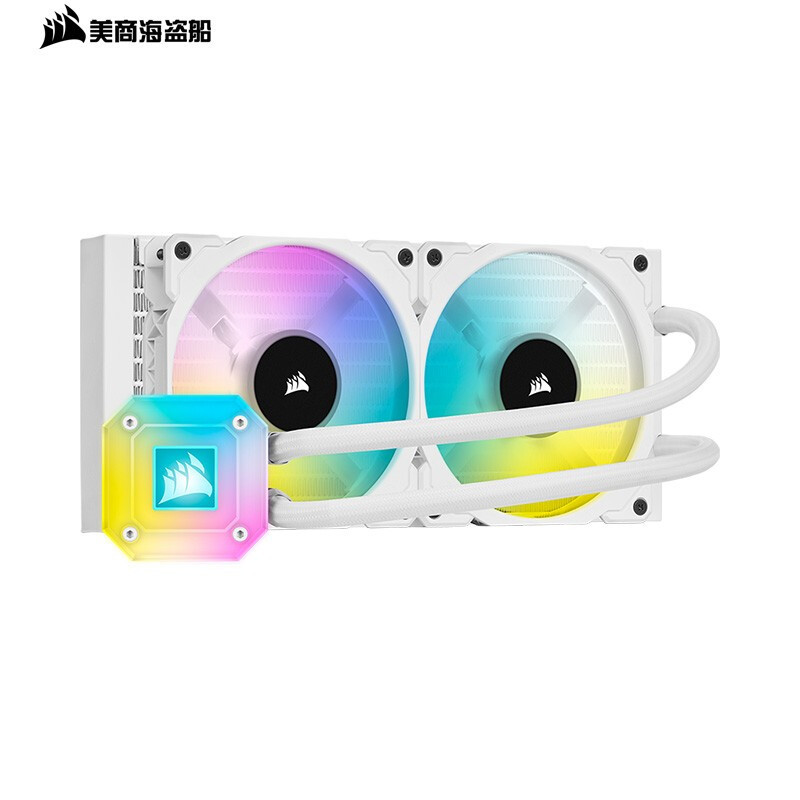 换LCD屏后更好玩，美商海盗船H100i 精英版白色款装机点评